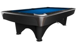 Billiard Table, Pool, Dynamic IV, 9 ft., Grey, Simonis 860 royal blue