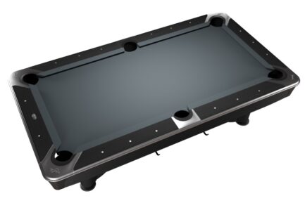 Billiard Table, Pool, Dynamic IV, 9 ft., Grey, Simonis 760 tournament blue - Imagem 4