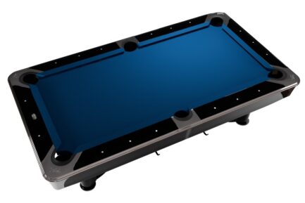Billiard Table, Pool, Dynamic IV, shining black, 8 ft., Simonis 760 powder blue - Imagem 4
