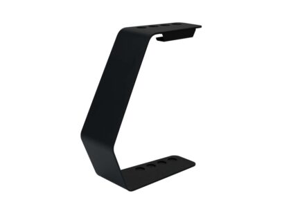 Billiard Cue Rack, Cornilleau, black-grey, for 4 cues + triangle - Image 4