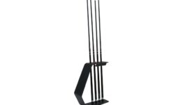 Billiard Cue Rack, Cornilleau, black-grey, for 4 cues + triangle
