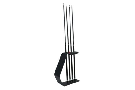 Billiard Cue Rack, Cornilleau, black-grey, for 4 cues + triangle