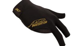 Billiard Glove, Predator Second Skin, 3-Finger, 30th anniversary, black, to wear on right hand, S&M
