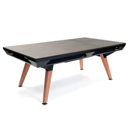 Table Cover, 7 ft., Wood Design for black Cornilleau Origin Outdoor Pool Table - Image 2