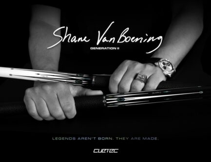 Billiard Cue, Pool, Cuetec Cynergy SVB Gen2, Black LTW,  3/8x14, 12.5mm - Imagem 10