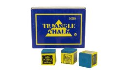 Chalk Triangle, blue, 12 pack
