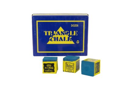 Chalk Triangle, blue, 12 pack